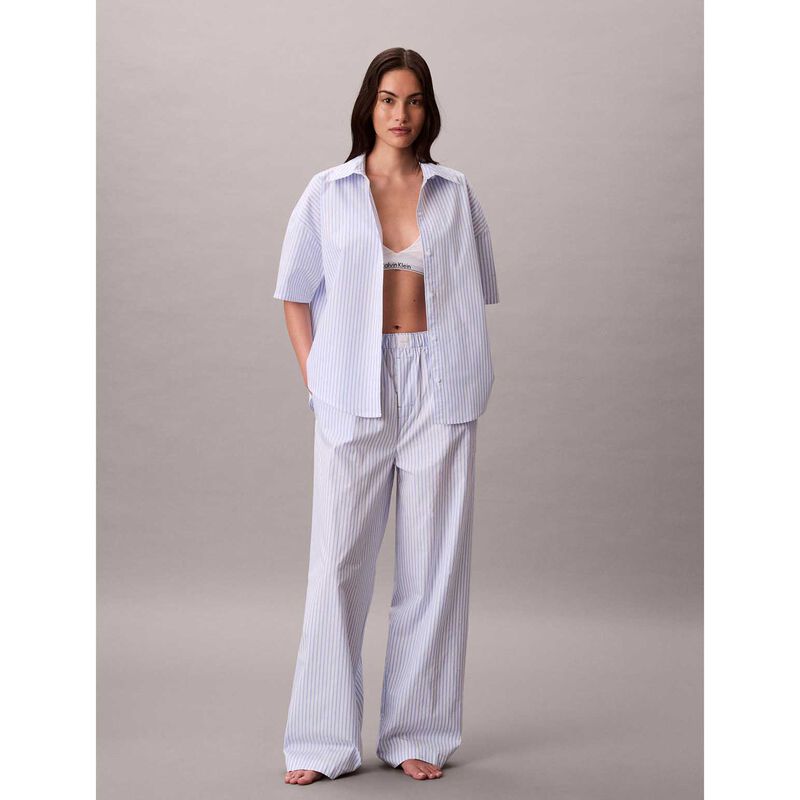 Calvin Klein Cotton Poplin Covered Wb Poplin Pant image number 3
